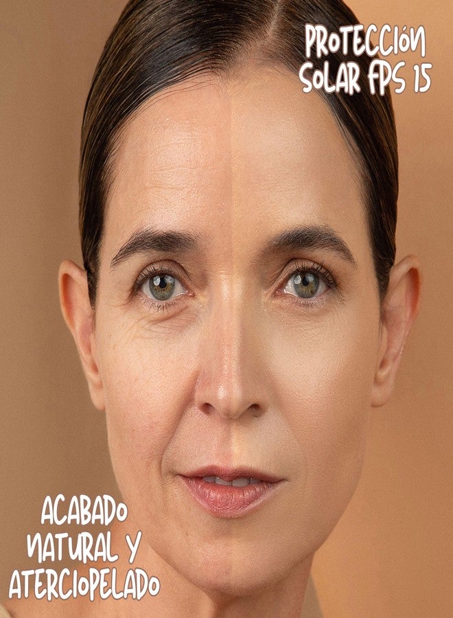 Pink Up | Easy Cover| Liquid Makeup | Medium coverage with SPF 15 | Water-based & alcohol-free | Makeup | Foundation | Lightweight texture | True Beige shade | Model PKEC400 - Image 2